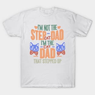 Step Cat Dad T-Shirt